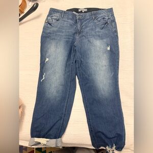 Wit & Wisdom Dark Blue Denim Jeans size 18W